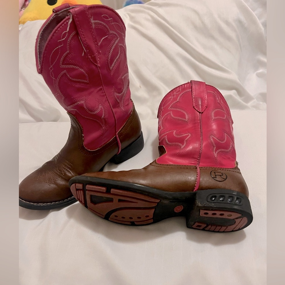 Girls Light Up Cowgirl Boots